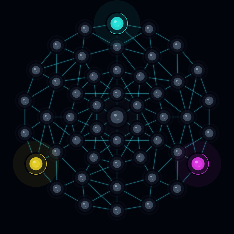 Cosmic Mandala Layout